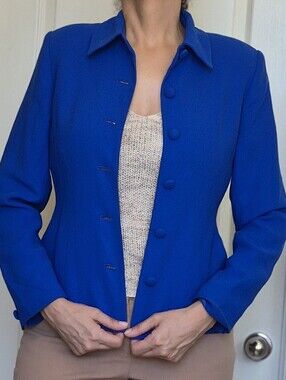 Casual Corner Vintage Button up Blazer/Jacket Sz 8
